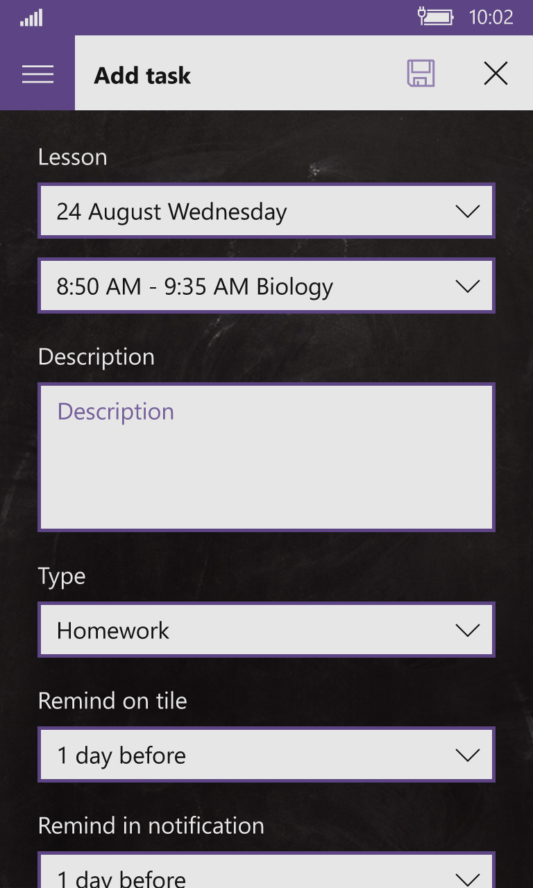 Good Plan - Timetable app for Windows